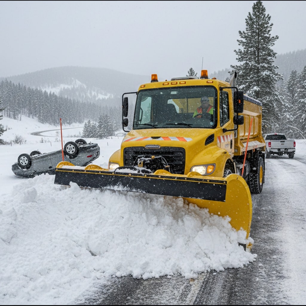 First Snow Safety Tips:Avoid These Common Snow Plowing Accidents 