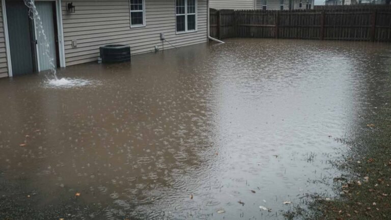 Why Your Yard Floods After Rain in Buffalo NY (Drainage Problems & Solutions)