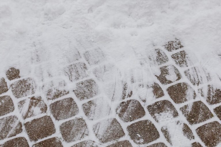 Ice Melt and Salt on Pavers: What’s Safe for Buffalo Patios, Walkways and Driveways